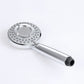 Silver Handheld Shower Head 3 Sprays Stainless Steel Wall-Mount Showerhead Clearhalo 'Bathroom Remodel & Bathroom Fixtures' 'Home Improvement' 'home_improvement' 'home_improvement_shower_heads' 'Shower Heads' 'shower_heads' 'Showers & Bathtubs Plumbing' 'Showers & Bathtubs' 6353671