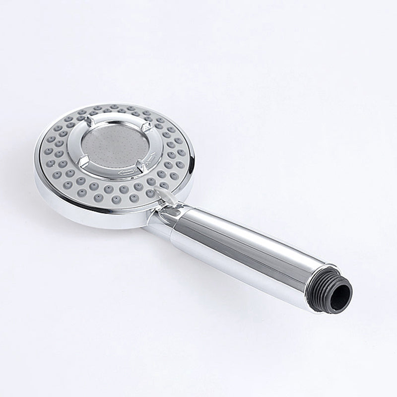 Silver Handheld Shower Head 3 Sprays Stainless Steel Wall-Mount Showerhead Clearhalo 'Bathroom Remodel & Bathroom Fixtures' 'Home Improvement' 'home_improvement' 'home_improvement_shower_heads' 'Shower Heads' 'shower_heads' 'Showers & Bathtubs Plumbing' 'Showers & Bathtubs' 6353671