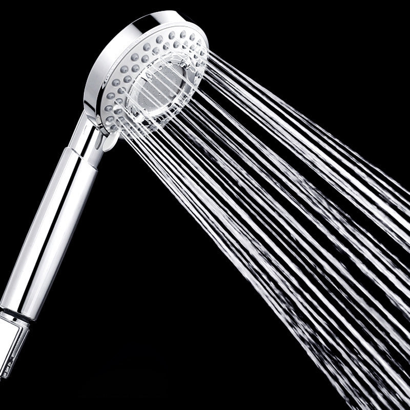 Silver Handheld Shower Head 3 Sprays Stainless Steel Wall-Mount Showerhead Silver Clearhalo 'Bathroom Remodel & Bathroom Fixtures' 'Home Improvement' 'home_improvement' 'home_improvement_shower_heads' 'Shower Heads' 'shower_heads' 'Showers & Bathtubs Plumbing' 'Showers & Bathtubs' 6353672