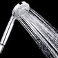 Silver Handheld Shower Head 3 Sprays Stainless Steel Wall-Mount Showerhead Clearhalo 'Bathroom Remodel & Bathroom Fixtures' 'Home Improvement' 'home_improvement' 'home_improvement_shower_heads' 'Shower Heads' 'shower_heads' 'Showers & Bathtubs Plumbing' 'Showers & Bathtubs' 6353673