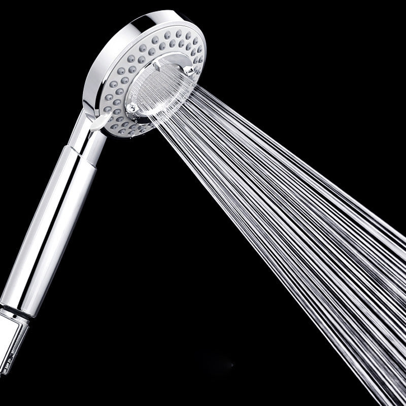 Silver Handheld Shower Head 3 Sprays Stainless Steel Wall-Mount Showerhead Clearhalo 'Bathroom Remodel & Bathroom Fixtures' 'Home Improvement' 'home_improvement' 'home_improvement_shower_heads' 'Shower Heads' 'shower_heads' 'Showers & Bathtubs Plumbing' 'Showers & Bathtubs' 6353674
