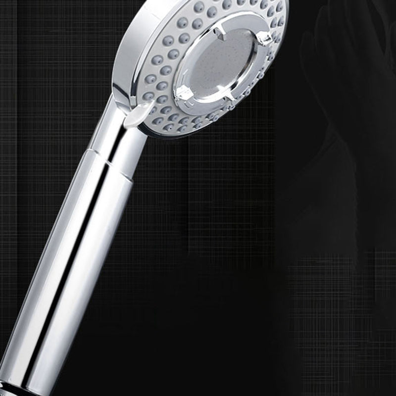 Silver Handheld Shower Head 3 Sprays Stainless Steel Wall-Mount Showerhead Clearhalo 'Bathroom Remodel & Bathroom Fixtures' 'Home Improvement' 'home_improvement' 'home_improvement_shower_heads' 'Shower Heads' 'shower_heads' 'Showers & Bathtubs Plumbing' 'Showers & Bathtubs' 6353676