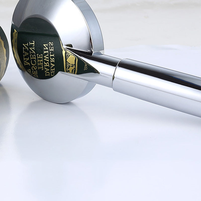 Silver Handheld Shower Head 3 Sprays Stainless Steel Wall-Mount Showerhead Clearhalo 'Bathroom Remodel & Bathroom Fixtures' 'Home Improvement' 'home_improvement' 'home_improvement_shower_heads' 'Shower Heads' 'shower_heads' 'Showers & Bathtubs Plumbing' 'Showers & Bathtubs' 6353683