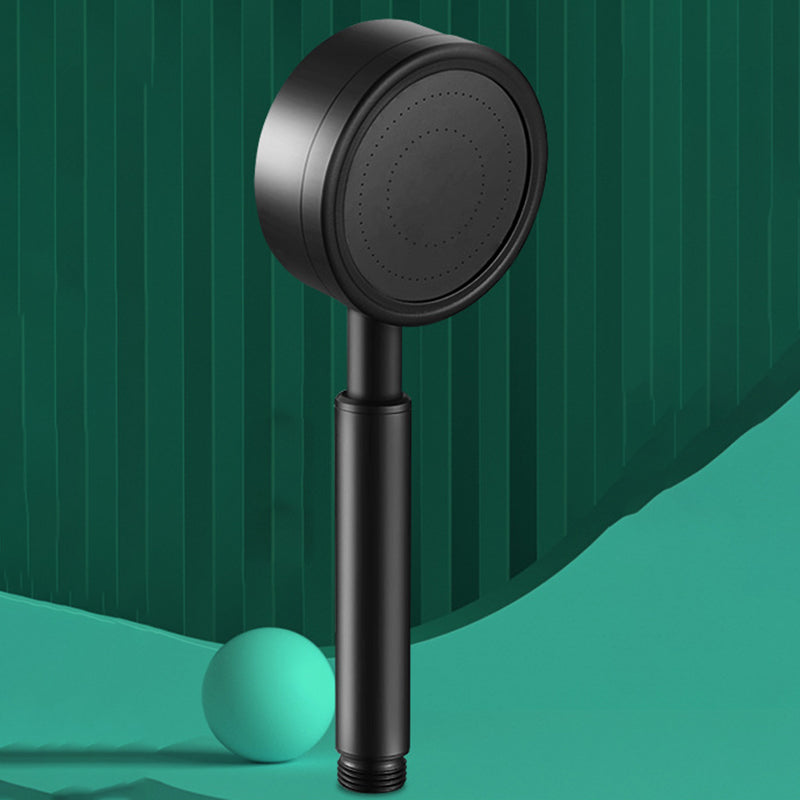 Contemporary Style Shower Head Metal Wall-mounted Handheld Shower Head Black Small pretty waist Water Outlet Hand Shower Clearhalo 'Bathroom Remodel & Bathroom Fixtures' 'Home Improvement' 'home_improvement' 'home_improvement_shower_heads' 'Shower Heads' 'shower_heads' 'Showers & Bathtubs Plumbing' 'Showers & Bathtubs' 6353711
