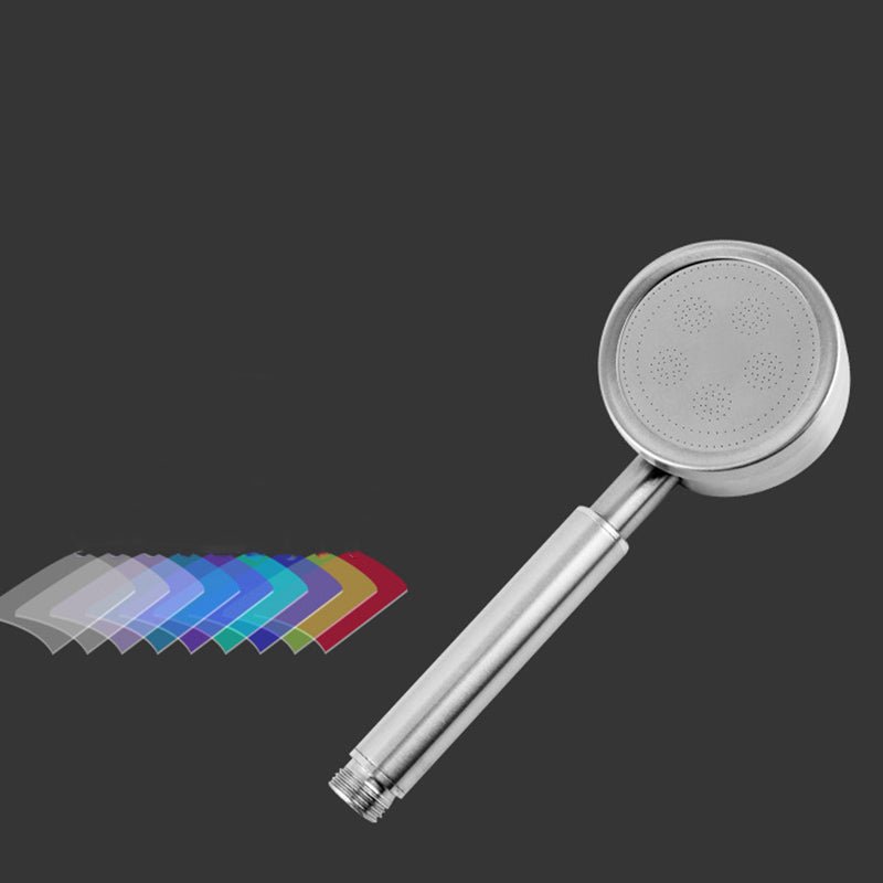 Contemporary Style Shower Head Metal Wall-mounted Handheld Shower Head Clearhalo 'Bathroom Remodel & Bathroom Fixtures' 'Home Improvement' 'home_improvement' 'home_improvement_shower_heads' 'Shower Heads' 'shower_heads' 'Showers & Bathtubs Plumbing' 'Showers & Bathtubs' 6353718