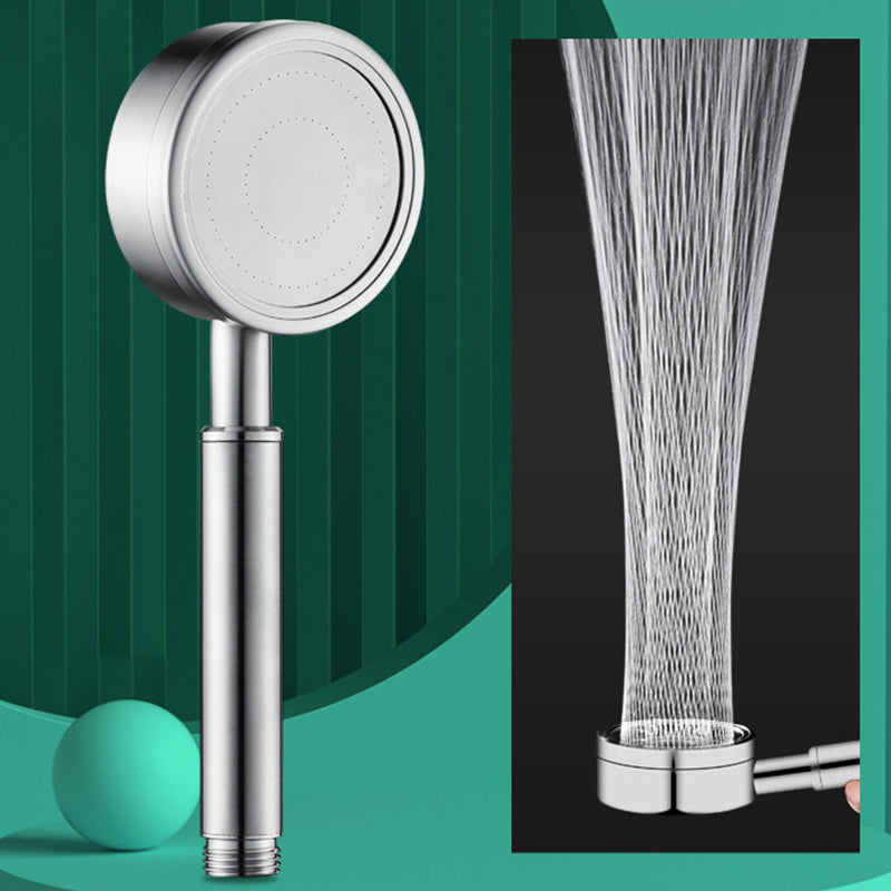 Contemporary Style Shower Head Metal Wall-mounted Handheld Shower Head Clearhalo 'Bathroom Remodel & Bathroom Fixtures' 'Home Improvement' 'home_improvement' 'home_improvement_shower_heads' 'Shower Heads' 'shower_heads' 'Showers & Bathtubs Plumbing' 'Showers & Bathtubs' 6353724