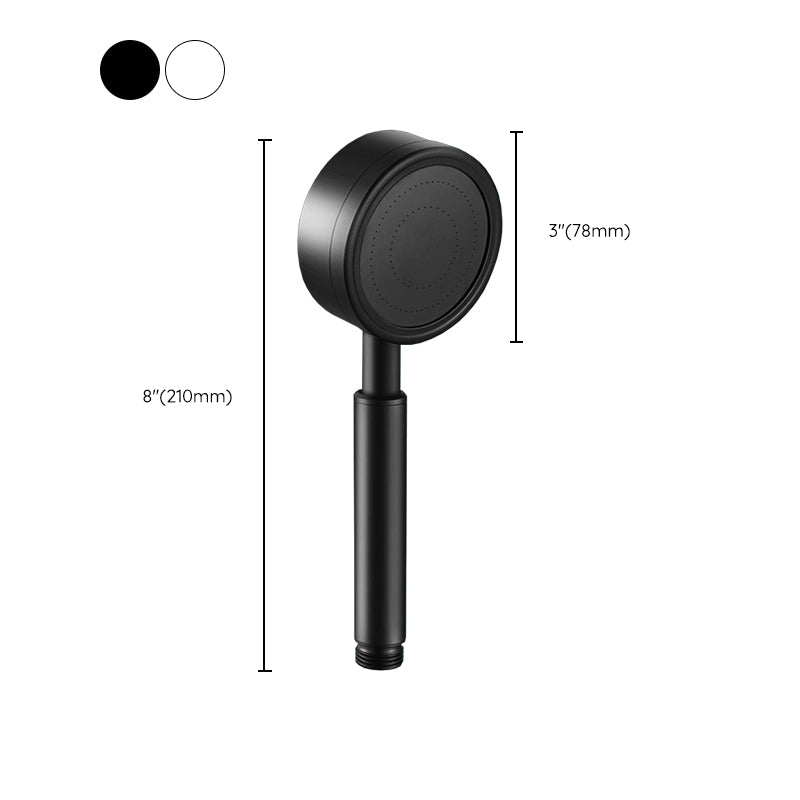 Contemporary Style Shower Head Metal Wall-mounted Handheld Shower Head Clearhalo 'Bathroom Remodel & Bathroom Fixtures' 'Home Improvement' 'home_improvement' 'home_improvement_shower_heads' 'Shower Heads' 'shower_heads' 'Showers & Bathtubs Plumbing' 'Showers & Bathtubs' 6353730