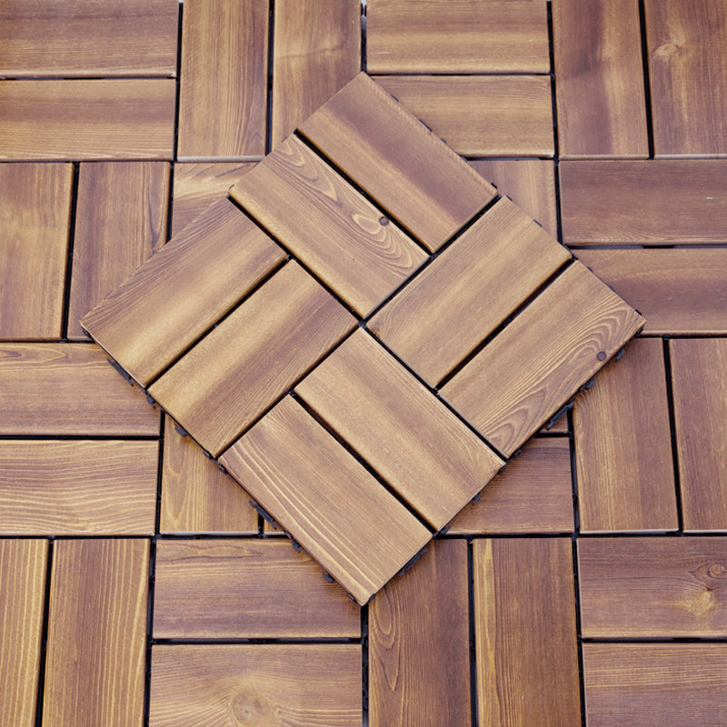 Modern Solid Wood Laminate Plank Flooring Medium Waterproof Laminate Floor Dark Walnut Clearhalo 'Flooring 'Home Improvement' 'home_improvement' 'home_improvement_laminate_flooring' 'Laminate Flooring' 'laminate_flooring' Walls and Ceiling' 6353900