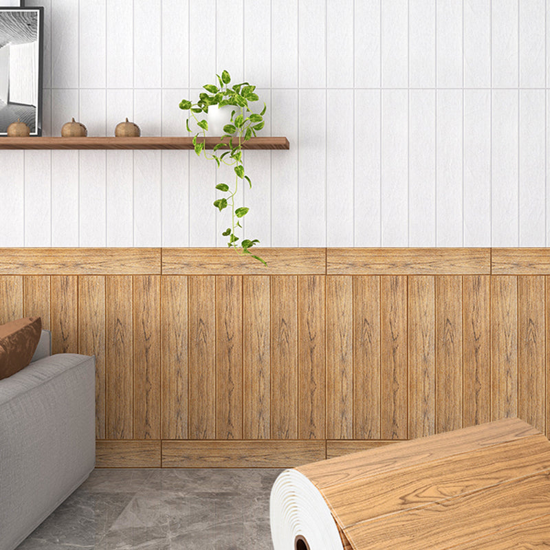 Contemporary Waterproof Wainscoting 1 Piece PVC Shiplap for Indoors ...