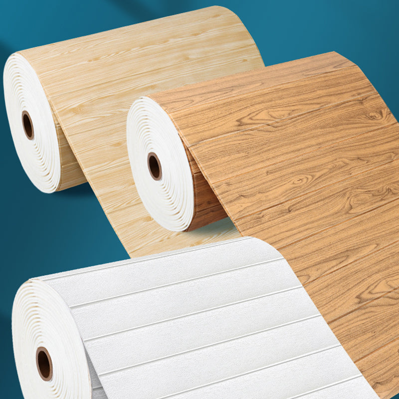 Contemporary Waterproof Wainscoting 1 Piece PVC Shiplap for Indoors Clearhalo 'Flooring 'Home Improvement' 'home_improvement' 'home_improvement_wall_paneling' 'Wall Paneling' 'wall_paneling' 'Walls & Ceilings' Walls and Ceiling' 6354394