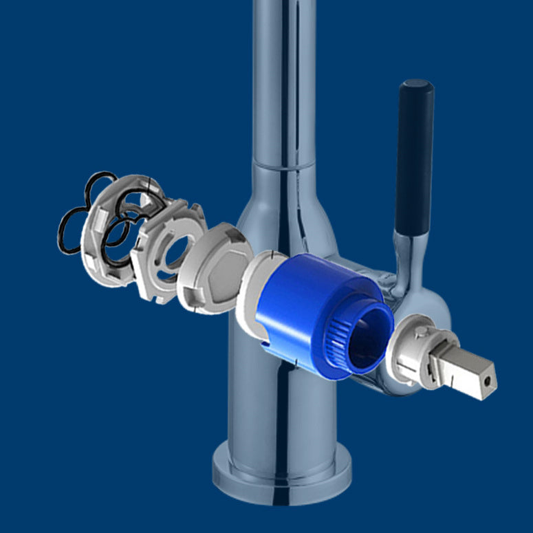 Modern Kitchen Bar Faucet 304 Stainless Steel Lever Handles High Arch Kitchen Faucet Clearhalo 'Home Improvement' 'home_improvement' 'home_improvement_kitchen_faucets' 'Kitchen Faucets' 'Kitchen Remodel & Kitchen Fixtures' 'Kitchen Sinks & Faucet Components' 'kitchen_faucets' 6354447