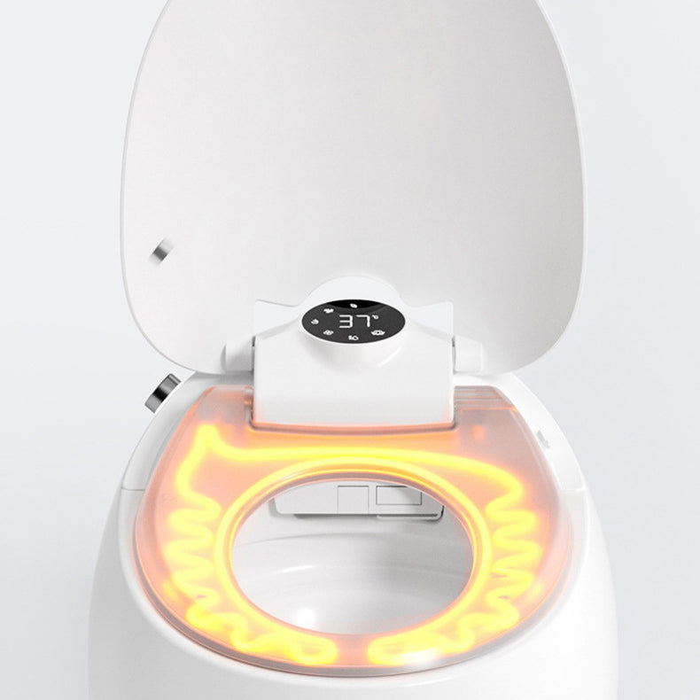 Modern 1-Piece Bidet Toilet Floor Mounted Toilet Bowl for Bathroom Clearhalo 'Bathroom Remodel & Bathroom Fixtures' 'Home Improvement' 'home_improvement' 'home_improvement_toilets' 'Toilets & Bidets' 'Toilets' 6356079