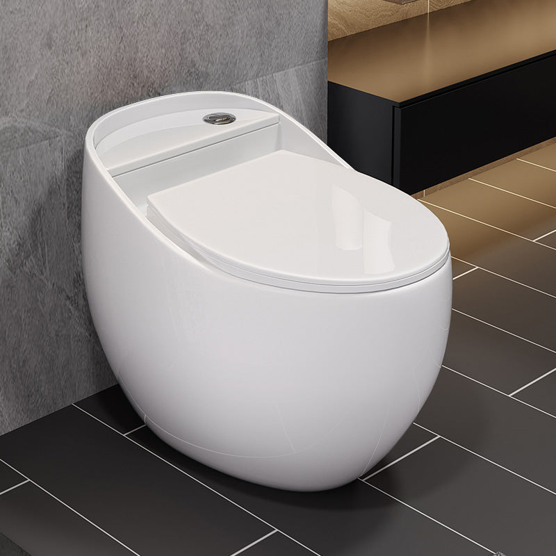 Siphon Jet Porcelain Toilet One Piece Toilet Floor Mounted Urine Toilet Clearhalo 'Bathroom Remodel & Bathroom Fixtures' 'Home Improvement' 'home_improvement' 'home_improvement_toilets' 'Toilets & Bidets' 'Toilets' 6356118