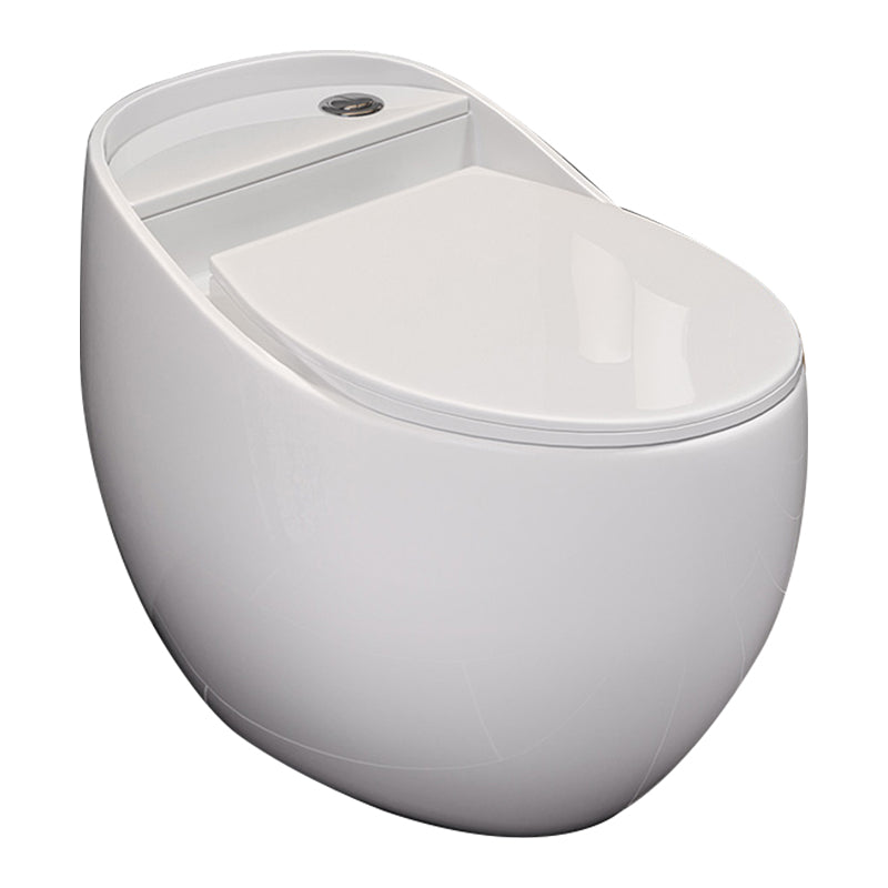 Siphon Jet Porcelain Toilet One Piece Toilet Floor Mounted Urine Toilet Clearhalo 'Bathroom Remodel & Bathroom Fixtures' 'Home Improvement' 'home_improvement' 'home_improvement_toilets' 'Toilets & Bidets' 'Toilets' 6356130
