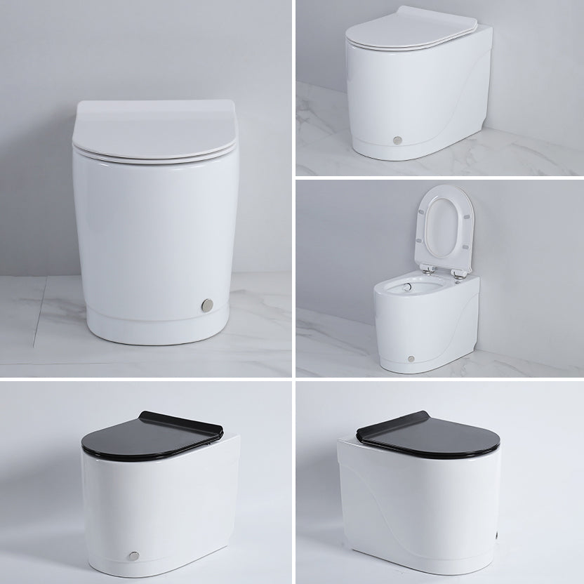 Floor Mounted Toilet One-Piece Toilet ABS Contemporary Flush Toilet Clearhalo 'Bathroom Remodel & Bathroom Fixtures' 'Home Improvement' 'home_improvement' 'home_improvement_toilets' 'Toilets & Bidets' 'Toilets' 6356209