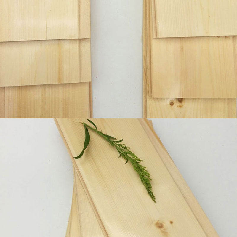 Farmhouse Pine Wood Planks Light Smooth Solid Wood Planks in Natural Clearhalo 'Flooring 'Home Improvement' 'home_improvement' 'home_improvement_wall_paneling' 'Wall Paneling' 'wall_paneling' 'Walls & Ceilings' Walls and Ceiling' 6365273