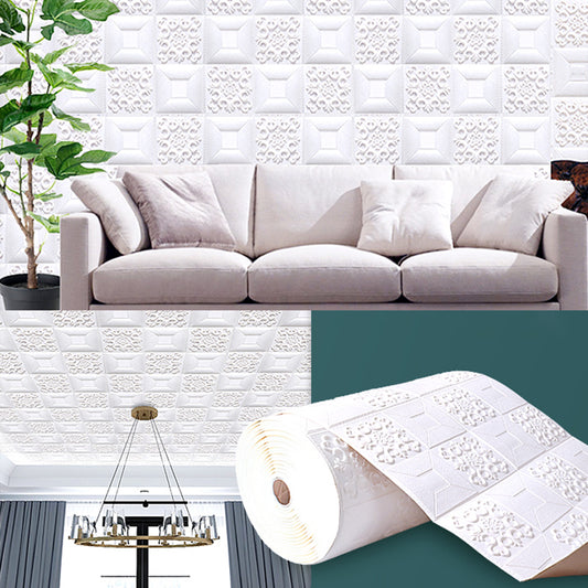 3D Wall Plate Modern Style Minimalist Home Living Room Wallboard Clearhalo 'Flooring 'Home Improvement' 'home_improvement' 'home_improvement_wall_paneling' 'Wall Paneling' 'wall_paneling' 'Walls & Ceilings' Walls and Ceiling' 6365321