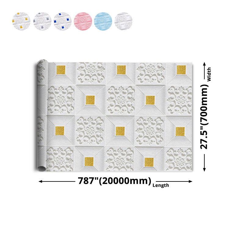 3D Wall Plate Modern Style Minimalist Home Living Room Wallboard Clearhalo 'Flooring 'Home Improvement' 'home_improvement' 'home_improvement_wall_paneling' 'Wall Paneling' 'wall_paneling' 'Walls & Ceilings' Walls and Ceiling' 6365339