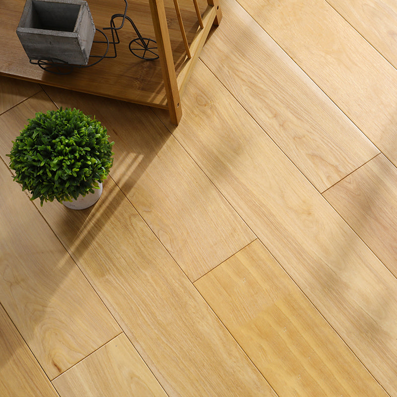 Modern Laminate Plank Flooring Wooden Tongue and Groove Locking Laminate Turmeric Clearhalo 'Flooring 'Home Improvement' 'home_improvement' 'home_improvement_laminate_flooring' 'Laminate Flooring' 'laminate_flooring' Walls and Ceiling' 6365475