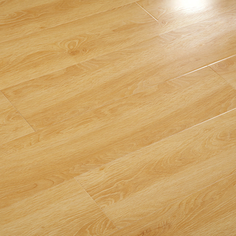 Contemporary Style Laminate Plank Flooring Scratch Resistant Laminate Yellow Clearhalo 'Flooring 'Home Improvement' 'home_improvement' 'home_improvement_laminate_flooring' 'Laminate Flooring' 'laminate_flooring' Walls and Ceiling' 6365500