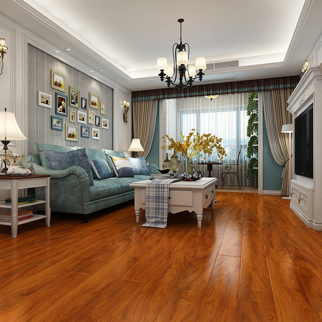 Contemporary Style Laminate Plank Flooring Scratch Resistant Laminate Clearhalo 'Flooring 'Home Improvement' 'home_improvement' 'home_improvement_laminate_flooring' 'Laminate Flooring' 'laminate_flooring' Walls and Ceiling' 6365501