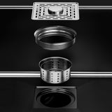 Classic Kitchen Sink Stainless Steel Corrosion Resistant Kitchen Sink with Faucet Clearhalo 'Home Improvement' 'home_improvement' 'home_improvement_kitchen_sinks' 'Kitchen Remodel & Kitchen Fixtures' 'Kitchen Sinks & Faucet Components' 'Kitchen Sinks' 'kitchen_sinks' 6365752