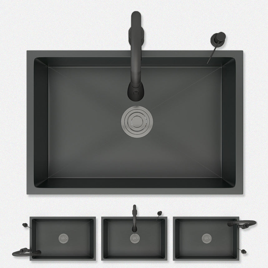 Modern Kitchen Bar Sink Stainless Steel Drain Assembly and Strainer Kitchen Sink Clearhalo 'Home Improvement' 'home_improvement' 'home_improvement_kitchen_sinks' 'Kitchen Remodel & Kitchen Fixtures' 'Kitchen Sinks & Faucet Components' 'Kitchen Sinks' 'kitchen_sinks' 6365790