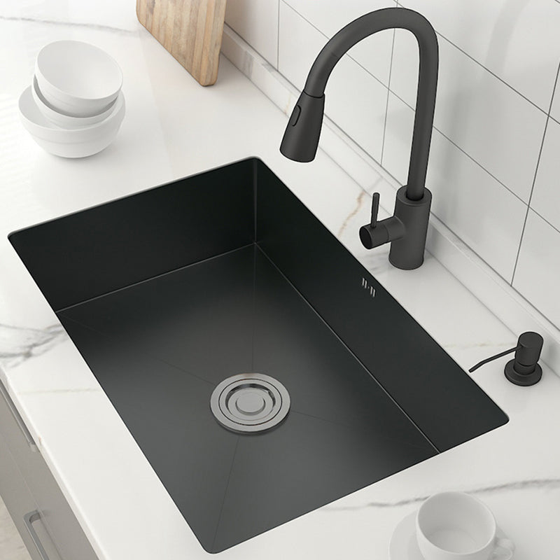 Modern Kitchen Bar Sink Stainless Steel Drain Assembly and Strainer Kitchen Sink Clearhalo 'Home Improvement' 'home_improvement' 'home_improvement_kitchen_sinks' 'Kitchen Remodel & Kitchen Fixtures' 'Kitchen Sinks & Faucet Components' 'Kitchen Sinks' 'kitchen_sinks' 6365794