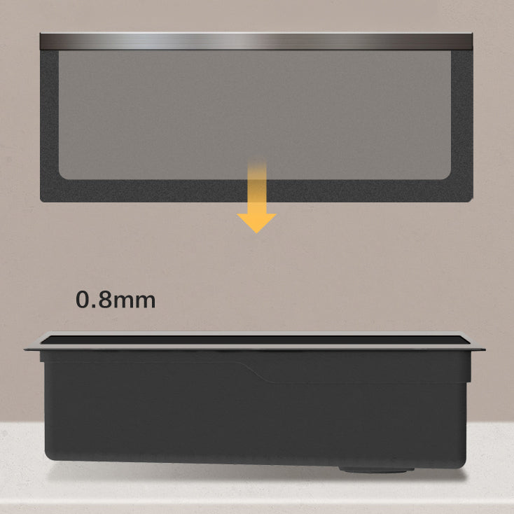Classic Kitchen Sink Stainless Steel Friction Resistant Kitchen Sink with Faucet Clearhalo 'Home Improvement' 'home_improvement' 'home_improvement_kitchen_sinks' 'Kitchen Remodel & Kitchen Fixtures' 'Kitchen Sinks & Faucet Components' 'Kitchen Sinks' 'kitchen_sinks' 6365828