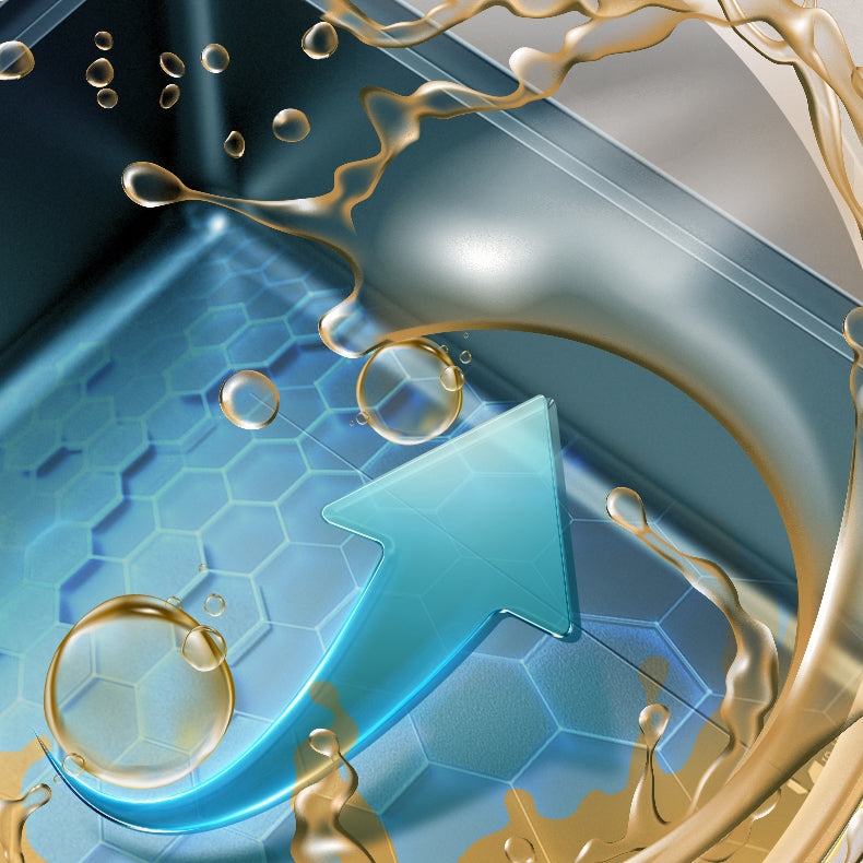 Classic Kitchen Sink Stainless Steel Friction Resistant Kitchen Sink with Faucet Clearhalo 'Home Improvement' 'home_improvement' 'home_improvement_kitchen_sinks' 'Kitchen Remodel & Kitchen Fixtures' 'Kitchen Sinks & Faucet Components' 'Kitchen Sinks' 'kitchen_sinks' 6365829