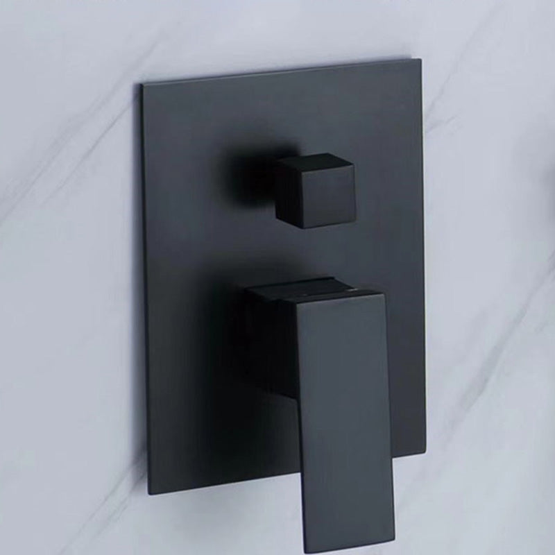 Modern Brass Faucet Swivel 1-Handle and 4-Hole Wall Mounted Tub Spout Trim Clearhalo 'Bathroom Remodel & Bathroom Fixtures' 'Bathtub Faucets' 'bathtub_faucets' 'Home Improvement' 'home_improvement' 'home_improvement_bathtub_faucets' 6366013