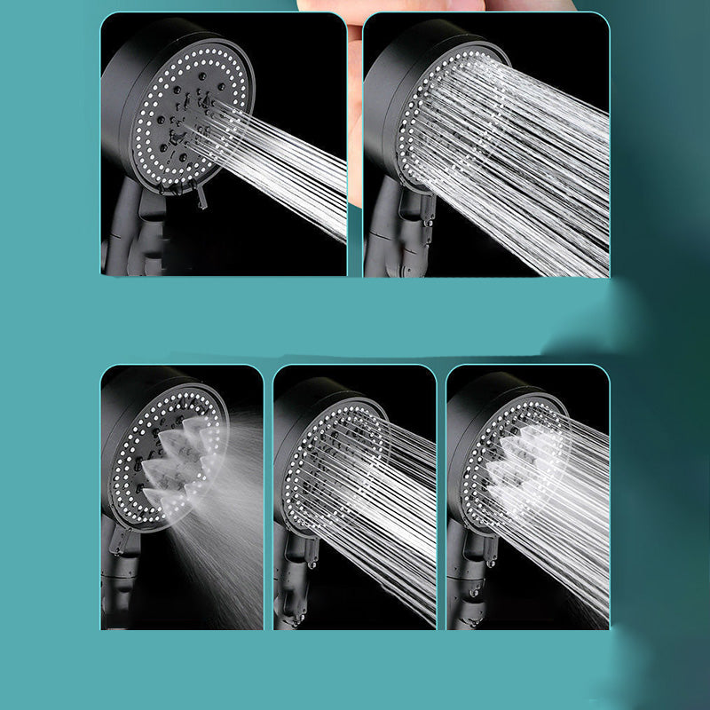 Plastic Shower Head Bathroom Handheld Shower Head with Adjustable Spray Pattern Clearhalo 'Bathroom Remodel & Bathroom Fixtures' 'Home Improvement' 'home_improvement' 'home_improvement_shower_heads' 'Shower Heads' 'shower_heads' 'Showers & Bathtubs Plumbing' 'Showers & Bathtubs' 6366082