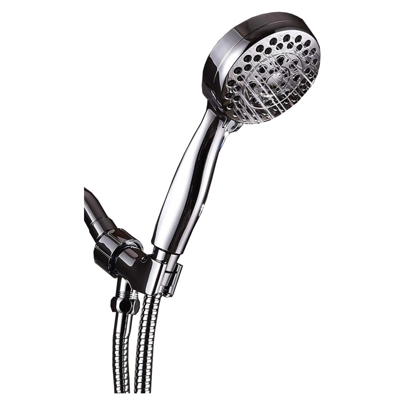 Handheld Shower Head with Hose 4-Sprays Wall-Mount Showerhead Clearhalo 'Bathroom Remodel & Bathroom Fixtures' 'Home Improvement' 'home_improvement' 'home_improvement_shower_heads' 'Shower Heads' 'shower_heads' 'Showers & Bathtubs Plumbing' 'Showers & Bathtubs' 6366092