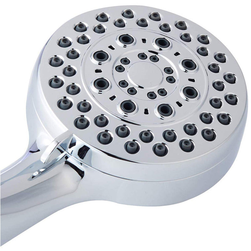 Handheld Shower Head with Hose 4-Sprays Wall-Mount Showerhead Clearhalo 'Bathroom Remodel & Bathroom Fixtures' 'Home Improvement' 'home_improvement' 'home_improvement_shower_heads' 'Shower Heads' 'shower_heads' 'Showers & Bathtubs Plumbing' 'Showers & Bathtubs' 6366094