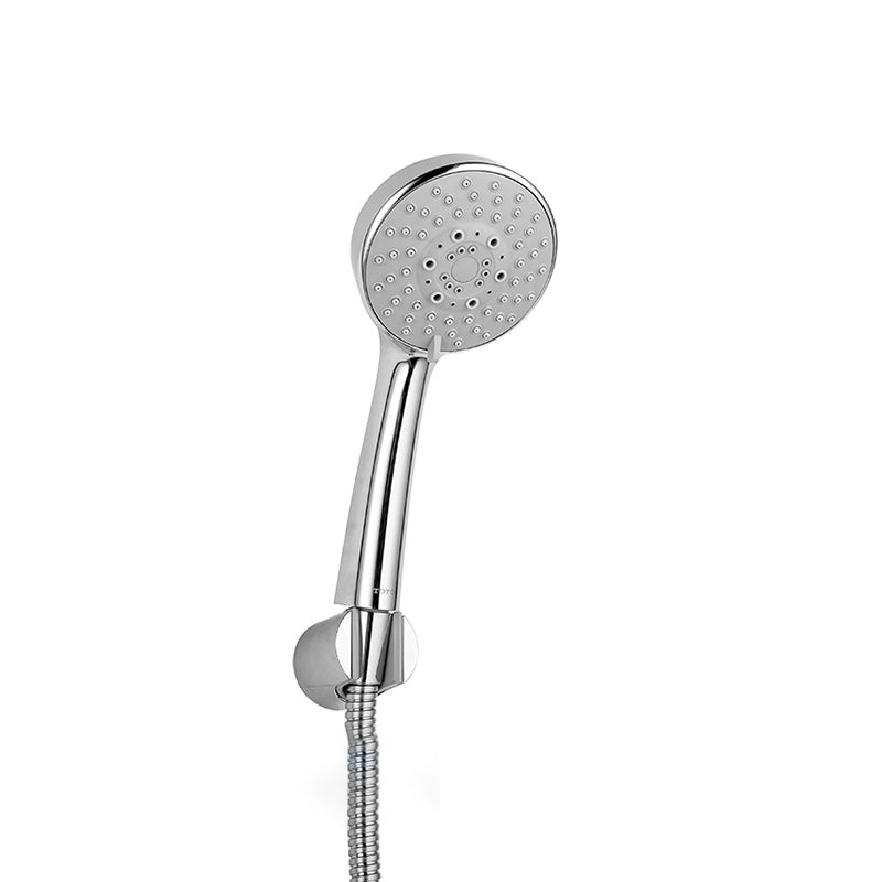 Contemporary Shower Head Round Handheld Shower Head in Bathroom Grey Round Clearhalo 'Bathroom Remodel & Bathroom Fixtures' 'Home Improvement' 'home_improvement' 'home_improvement_shower_heads' 'Shower Heads' 'shower_heads' 'Showers & Bathtubs Plumbing' 'Showers & Bathtubs' 6366103