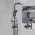 Modern Style Shower System Handle Lever Wall Mounted Copper Shower System Black Temperature Control Digital Display Not Included Clearhalo 'Bathroom Remodel & Bathroom Fixtures' 'Home Improvement' 'home_improvement' 'home_improvement_shower_faucets' 'Shower Faucets & Systems' 'shower_faucets' 'Showers & Bathtubs Plumbing' 'Showers & Bathtubs' 6366242