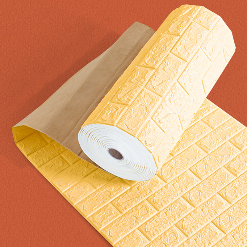 3D Wall Plate Modern Style Minimalist Home Living Room Wall Panel Beige 16.5' (5m) Clearhalo 'Flooring 'Home Improvement' 'home_improvement' 'home_improvement_wall_paneling' 'Wall Paneling' 'wall_paneling' 'Walls & Ceilings' Walls and Ceiling' 6367398