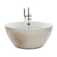 Modern Stand Alone Bathtub with Center Drain Acrylic Bath Tub Clearhalo 'Bathroom Remodel & Bathroom Fixtures' 'Bathtubs' 'Home Improvement' 'home_improvement' 'home_improvement_bathtubs' 'Showers & Bathtubs' 6367795
