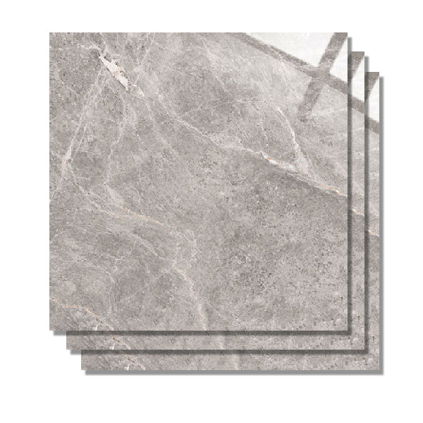 Square Floor Tile Texture Pattern Straight Edge Dirt Resistant Indoor Floor Tile White-Gray Clearhalo 'Floor Tiles & Wall Tiles' 'floor_tiles_wall_tiles' 'Flooring 'Home Improvement' 'home_improvement' 'home_improvement_floor_tiles_wall_tiles' Walls and Ceiling' 6380302