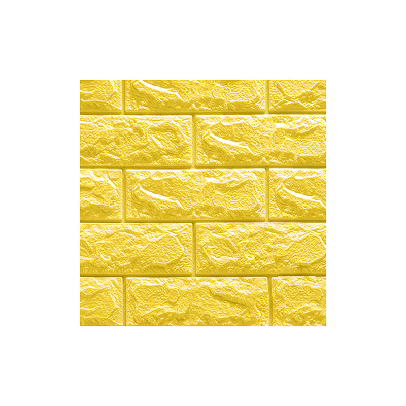 Contemporary Wall Paneling 3D Embossed Mosaic Peel and Press Waterproof Wall Access Panel Clearhalo 'Flooring 'Home Improvement' 'home_improvement' 'home_improvement_wall_paneling' 'Wall Paneling' 'wall_paneling' 'Walls & Ceilings' Walls and Ceiling' 6380347