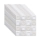 Contemporary Wall Paneling 3D Embossed Mosaic Peel and Press Waterproof Wall Access Panel Gloss White Clearhalo 'Flooring 'Home Improvement' 'home_improvement' 'home_improvement_wall_paneling' 'Wall Paneling' 'wall_paneling' 'Walls & Ceilings' Walls and Ceiling' 6380362