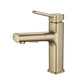 Modern Bathroom Faucet Brass Lever Handles Swivel Spout Bathroom Sink Faucet Gold Clearhalo 'Bathroom Remodel & Bathroom Fixtures' 'Bathroom Sink Faucets' 'Bathroom Sinks & Faucet Components' 'bathroom_sink_faucets' 'Home Improvement' 'home_improvement' 'home_improvement_bathroom_sink_faucets' 6380832