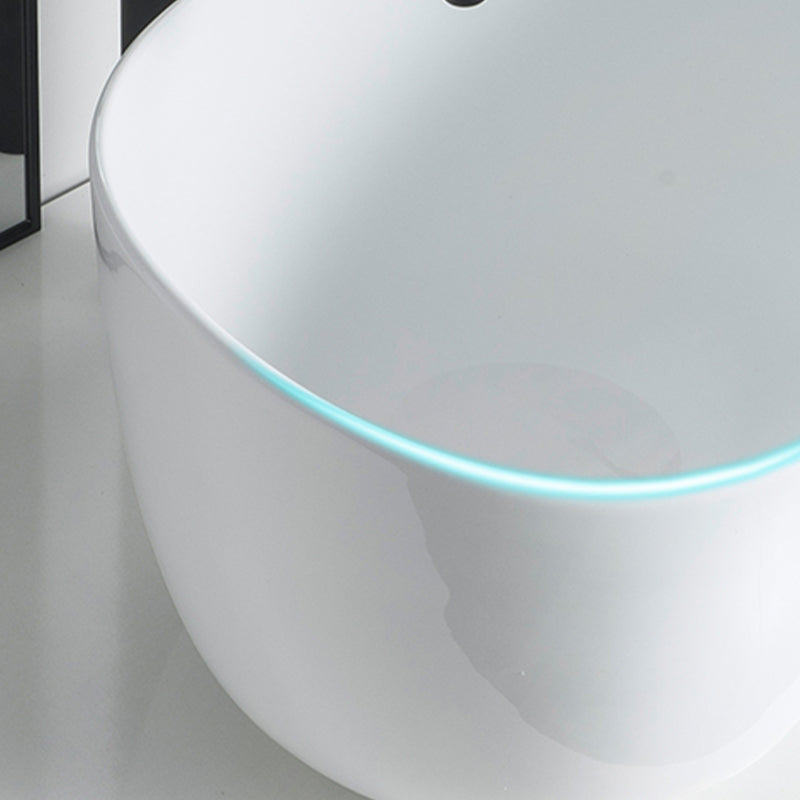 Modern Vessel Sink Round Porcelain with Pop-Up Drain Vessel Bathroom Sink Clearhalo 'Bathroom Remodel & Bathroom Fixtures' 'Bathroom Sinks & Faucet Components' 'Bathroom Sinks' 'bathroom_sink' 'Home Improvement' 'home_improvement' 'home_improvement_bathroom_sink' 6381085