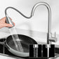Contemporary Style Kitchen Sink Set Stainless Steel Corrosion Resistant Kitchen Sink Set Clearhalo 'Home Improvement' 'home_improvement' 'home_improvement_kitchen_sinks' 'Kitchen Remodel & Kitchen Fixtures' 'Kitchen Sinks & Faucet Components' 'Kitchen Sinks' 'kitchen_sinks' 6381177