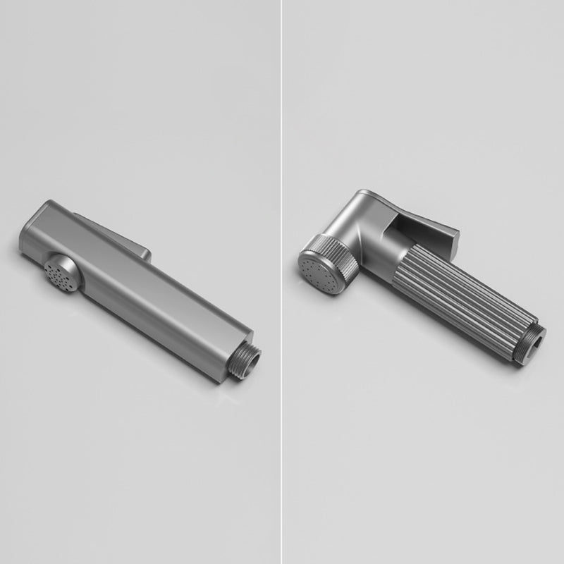 Modern Shower System Wall Mounted Spot Resist Rectangle Shower System with Hand Shower Clearhalo 'Bathroom Remodel & Bathroom Fixtures' 'Home Improvement' 'home_improvement' 'home_improvement_shower_faucets' 'Shower Faucets & Systems' 'shower_faucets' 'Showers & Bathtubs Plumbing' 'Showers & Bathtubs' 6381284