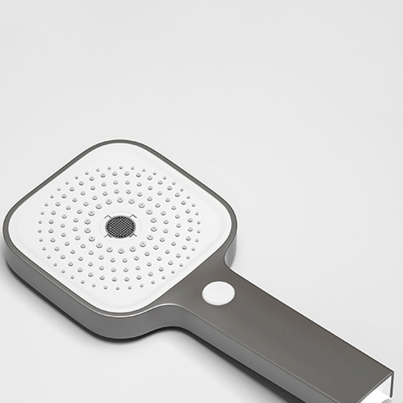 Modern Shower System Wall Mounted Spot Resist Rectangle Shower System with Hand Shower Clearhalo 'Bathroom Remodel & Bathroom Fixtures' 'Home Improvement' 'home_improvement' 'home_improvement_shower_faucets' 'Shower Faucets & Systems' 'shower_faucets' 'Showers & Bathtubs Plumbing' 'Showers & Bathtubs' 6381292