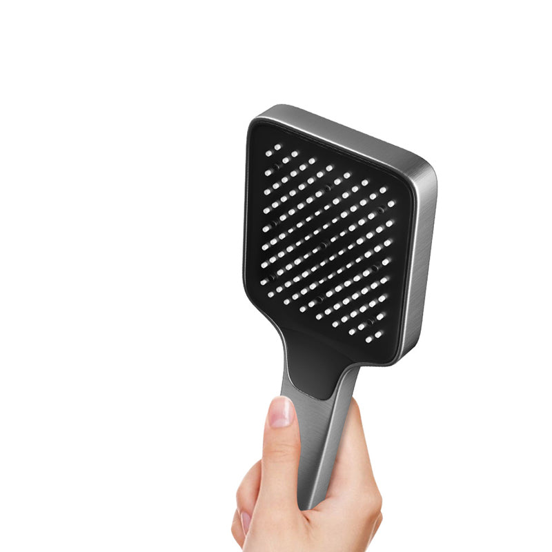 Modern Shower System Rectangle Handle Knob Wall Mounted Copper Shower System Clearhalo 'Bathroom Remodel & Bathroom Fixtures' 'Home Improvement' 'home_improvement' 'home_improvement_shower_faucets' 'Shower Faucets & Systems' 'shower_faucets' 'Showers & Bathtubs Plumbing' 'Showers & Bathtubs' 6381317