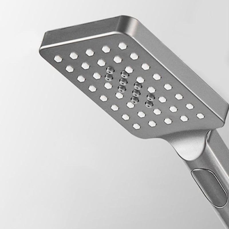 Contemporary Shower System Handheld Shower Head Slide Bar Wall Mounted Shower Set Clearhalo 'Bathroom Remodel & Bathroom Fixtures' 'Home Improvement' 'home_improvement' 'home_improvement_shower_faucets' 'Shower Faucets & Systems' 'shower_faucets' 'Showers & Bathtubs Plumbing' 'Showers & Bathtubs' 6381343