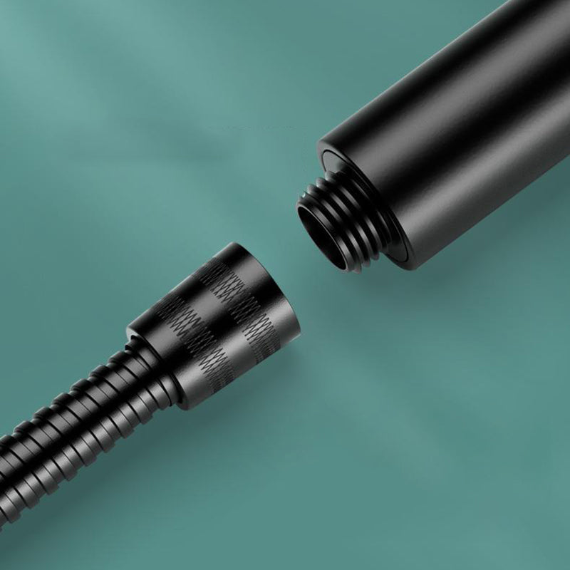 Adjustable Spray Pattern Shower Trim Stainless Steel Handheld Shower Head for Home Clearhalo 'Bathroom Remodel & Bathroom Fixtures' 'Home Improvement' 'home_improvement' 'home_improvement_shower_heads' 'Shower Heads' 'shower_heads' 'Showers & Bathtubs Plumbing' 'Showers & Bathtubs' 6381456