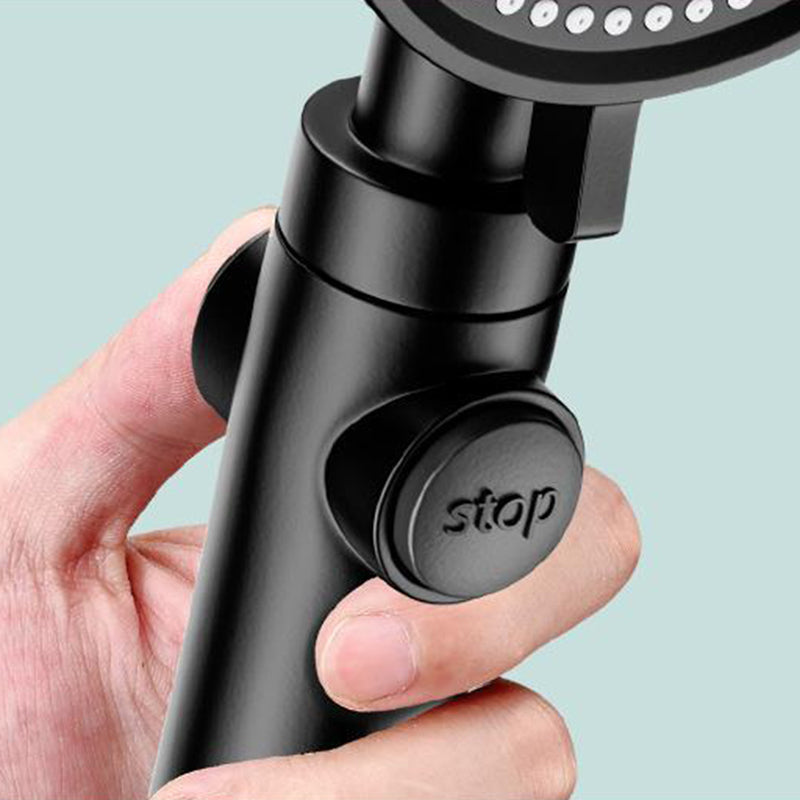 Adjustable Spray Pattern Shower Trim Stainless Steel Handheld Shower Head for Home Clearhalo 'Bathroom Remodel & Bathroom Fixtures' 'Home Improvement' 'home_improvement' 'home_improvement_shower_heads' 'Shower Heads' 'shower_heads' 'Showers & Bathtubs Plumbing' 'Showers & Bathtubs' 6381460